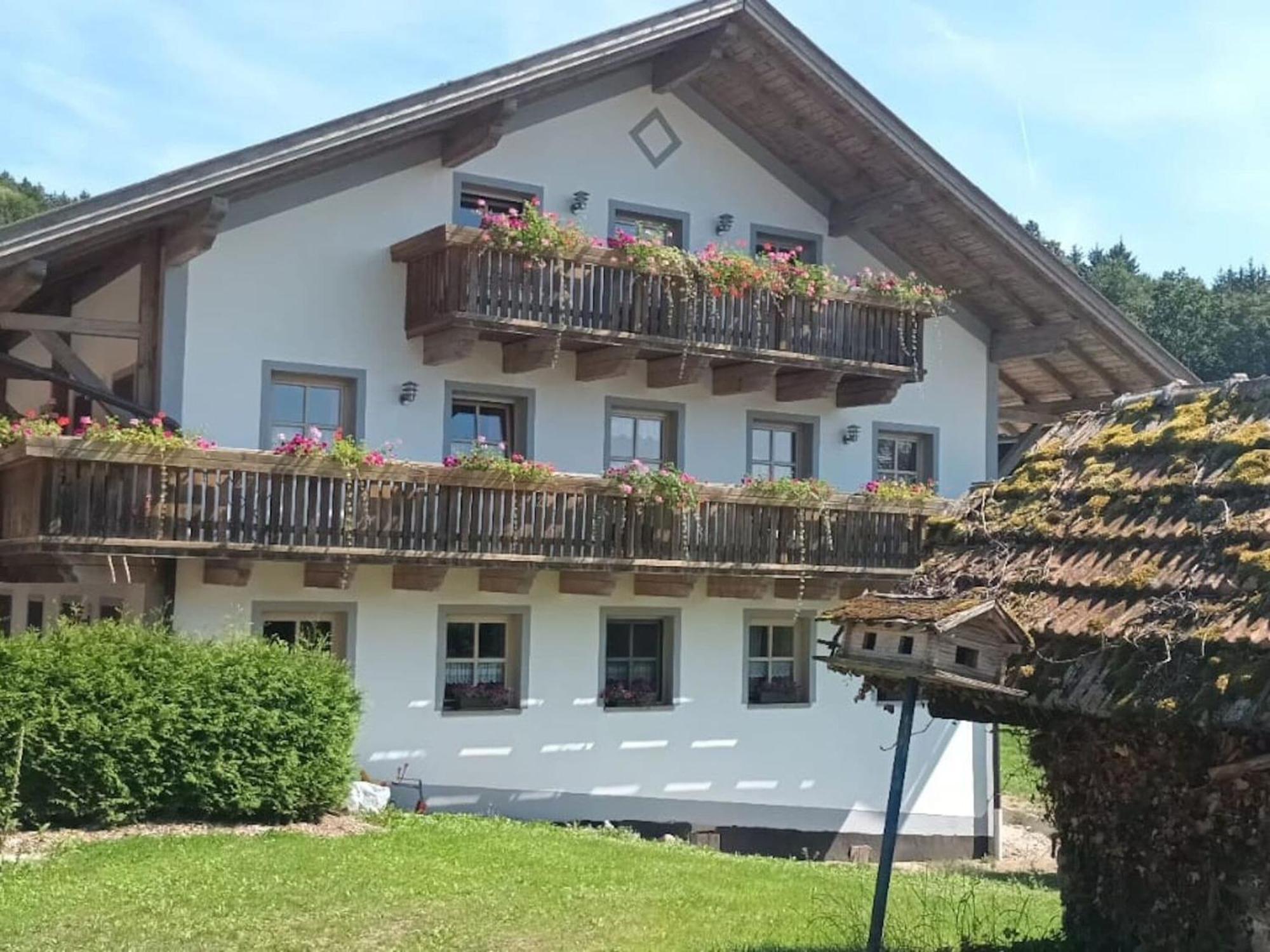 Ferienwohnung Im Bayerischen Wald Mit Terrasse Viechtach Eksteriør bilde